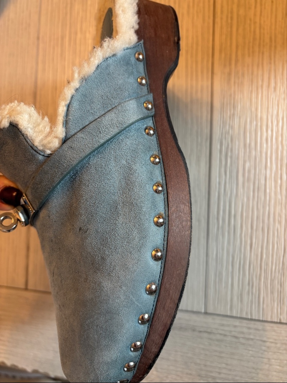 HERMES CARLOTTA MULES Sz 39 - Picture 9 of 14